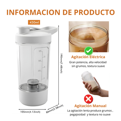 Shaker Portátil con carga inalámbrica