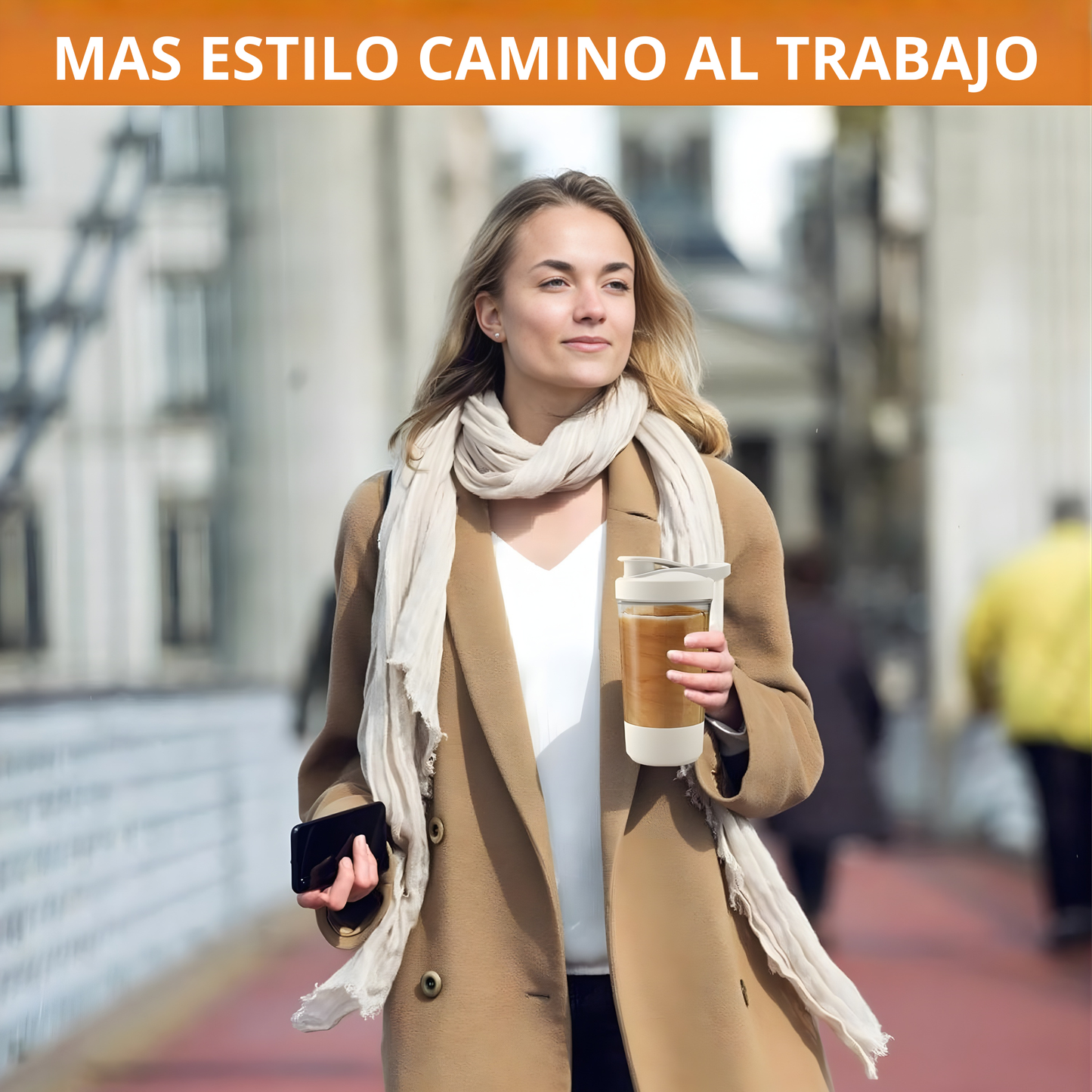 Shaker Portátil con carga inalámbrica